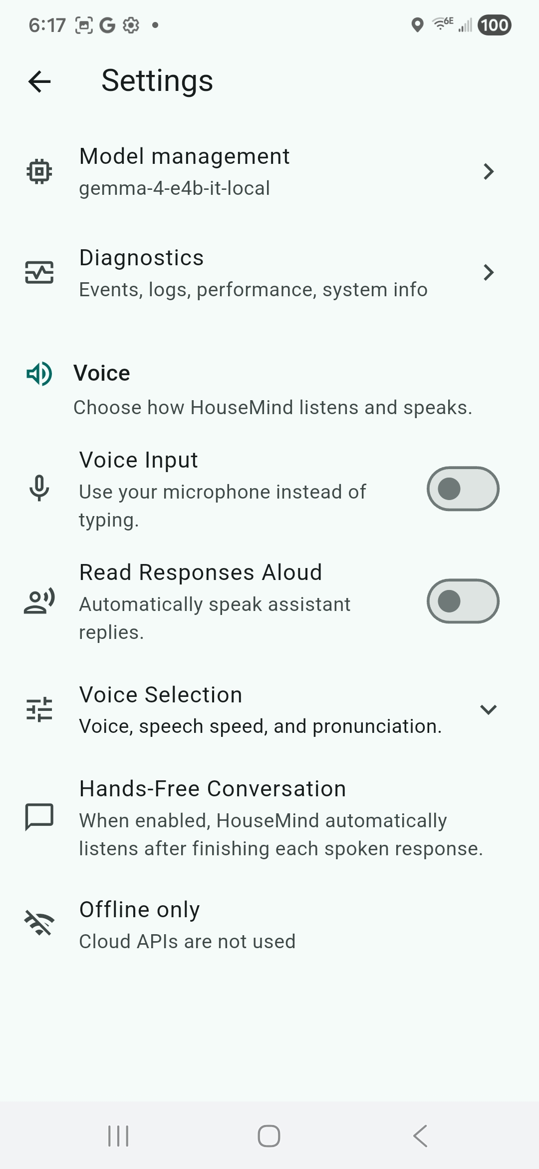 HouseMind voice screenshot placeholder